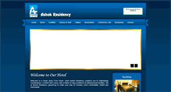 Desktop Screenshot of hotelashokresidency.com